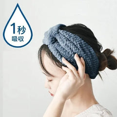 dimanche Face Wash Headband Blue