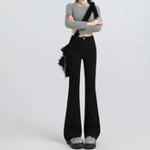 Mid Waist Bootcut Jeans