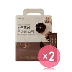 Barun Red Ginseng Black Garlic Stick 2pcs Bundle Set