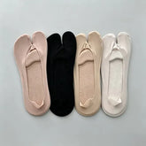 Plain No Show Kimono Socks / Set