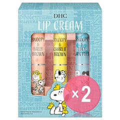 Peanuts Snoopy Lip Cream Set 2pcs Bundle Set