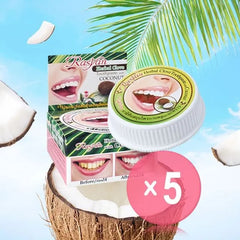 Herbal Clove Toothpaste with Coconut 5pcs Bundle Set