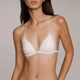 Lace Trim Triangle Bralette