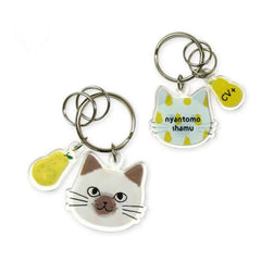 Cat Acrylic Bag Charm Shamu