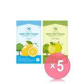Apple Cider Vinegar - 2 Types 5pcs Bundle Set