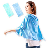 Waterjelly Series UPF50 UV Protection Cooling Cape