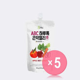 ABC Harutok Konjac Jelly 5pcs Bundle Set