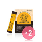 Daily Kombucha Tea with Honey Lemon Ginger 2pcs Bundle Set