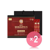 Korean Fermented Red Ginseng Extract Stick 2pcs Bundle Set