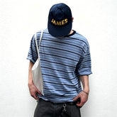 Short Sleeve Crew Neck Striped T-Shirt