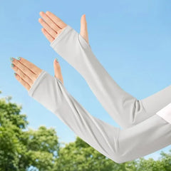 Sun Protection Plain Arm Sleeves