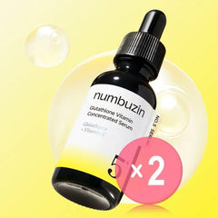 No.5+ Glutathione Vitamin Concentrated Serum 2pcs Bundle Set