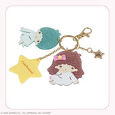 Sanrio Characters Glitter Mirror Bag Charm Little Twin Stars
