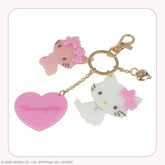 Sanrio Characters Glitter Mirror Bag Charm Charmmy Kitty