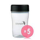 Shaker Bottle Black For 350ml 5pcs Bundle Set