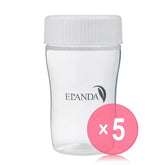 Shaker Bottle White For 350ml 5pcs Bundle Set