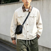Patchwork Oversized Detroit Jacket