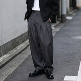Pleated Relaxed Dress Pants