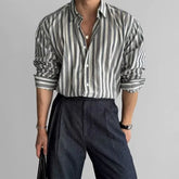 Long-Sleeve Shadow Stripe Shirt