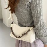 Nylon Rope Strap Crossbody Bag