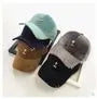 Ring Detail Velvet Baseball Cap