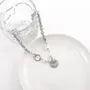 Hoop Pendant Chunky Chain Necklace