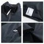 Plain Zip Windbreaker