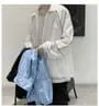 Piped Drawstring Zip-Up Windbreaker Jacket