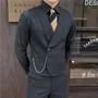 Pinstriped Double Breasted Vest