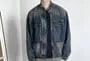 Washed Zip Denim Jacket