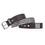Faux Leather Studded Belt