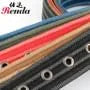 Striped Buckled Belt