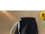 Drawstring Waist Plain Shorts