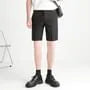 Mid Rise Plain Dress Shorts