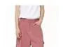 Mid Rise Plain Capri Loose Fit Cargo Pants
