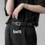 Faux Leather Belt