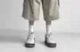 Mid Rise Plain Capri Wide Leg Cargo Pants