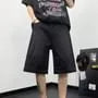 Mid Rise Washed Panel Jorts