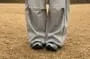 Unisex Drawstring Waist Plain Loose-Fit Sweatpants