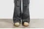 Mid Rise Plain Wide Leg Cargo Pants