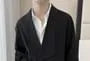 Plain Double-Breasted Blazer