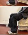 Mid Rise Plain Wide Leg Cargo Pants