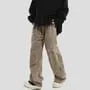 High Waist Washed Wide Leg Jeans