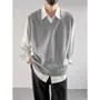 V-Neck Plain Sweater Vest