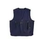 V-Neck Two Tone Pocket Detail Zip Vest
