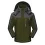High Neck Two Tone Zip-Up Windbreaker