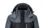High Neck Two Tone Zip-Up Windbreaker