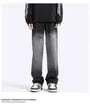 Mid Rise Washed Wide Leg Jeans