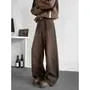 High Waist Washed Wide Leg Jeans