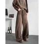 High Waist Washed Wide Leg Jeans